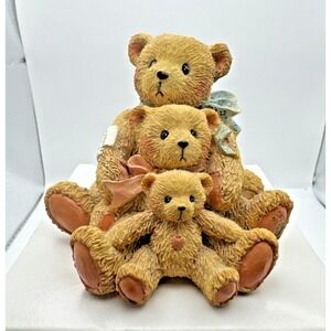Cherished Teddies #950505 Theodore, Samantha, Tyler- "Friends come in all sizes"